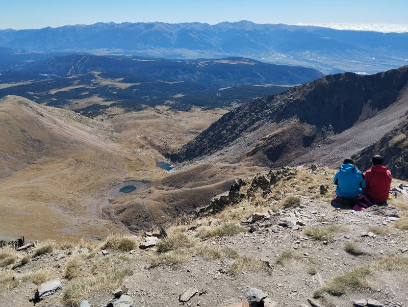 Vue depuis le sommet du Carlit